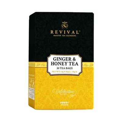 Revival Ginger & Honey Tea (30 Sachets)