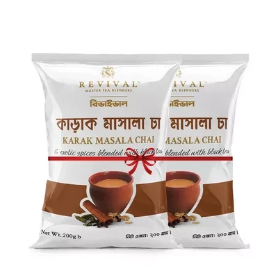 Revival Karak Masala Tea (Bundle Pack) 200 gm